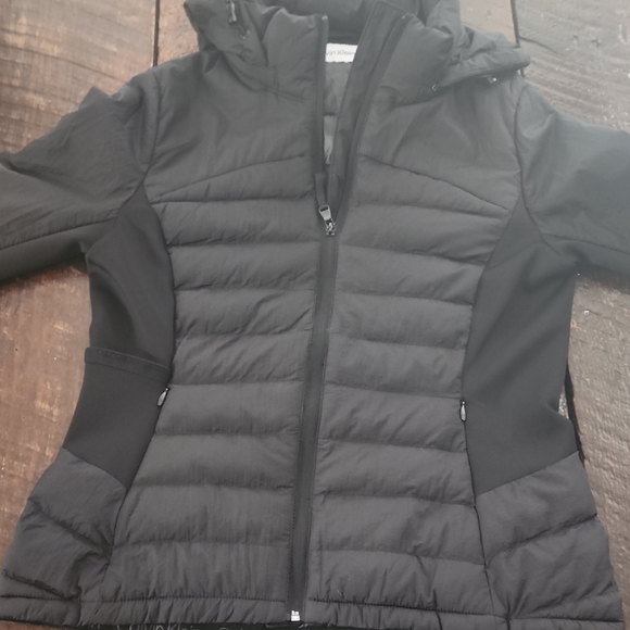 Calvin Klein Black Puffer Jacket - Picture 6 of 7